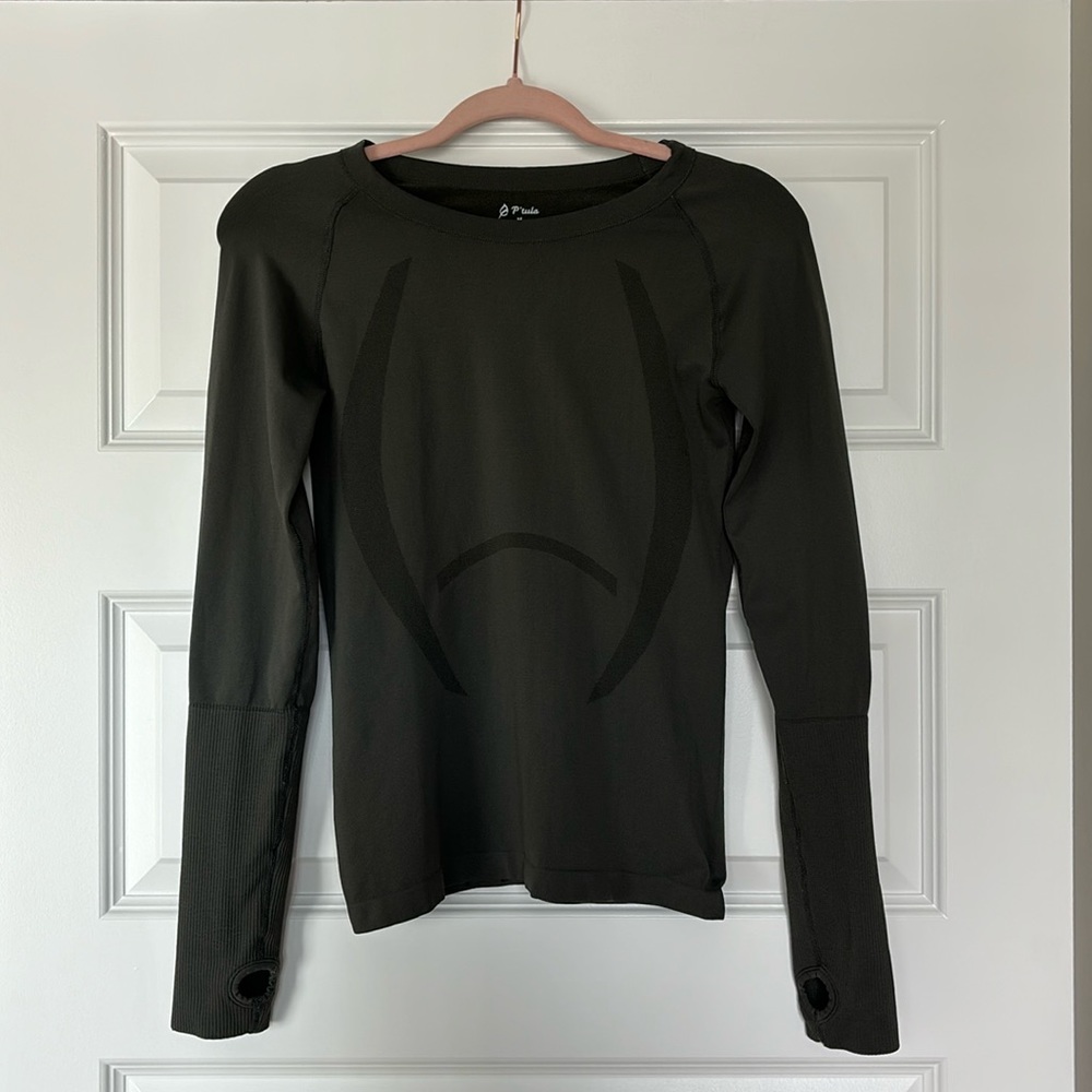 P’tula Long sleeve with thumb holes (army green)